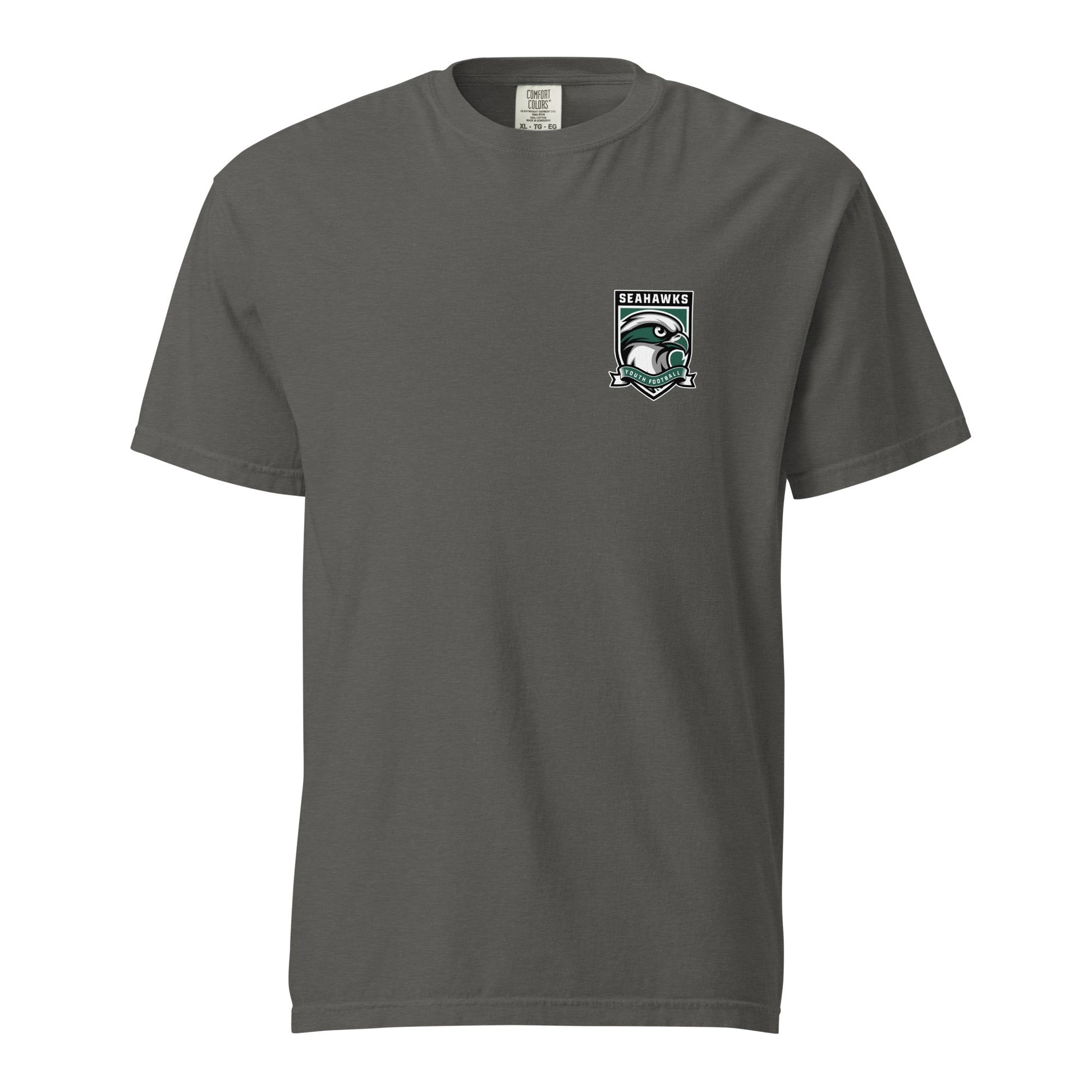 Signature | Comfort Colors T-Shirt | Seahawks Youth Football | Shield Logo