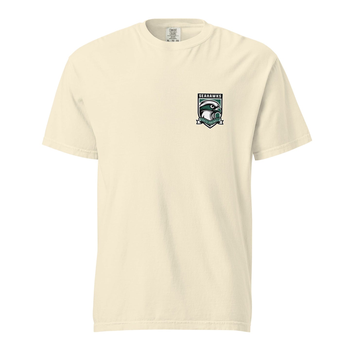 Signature | Comfort Colors T-Shirt | Seahawks Youth Football | Shield Logo