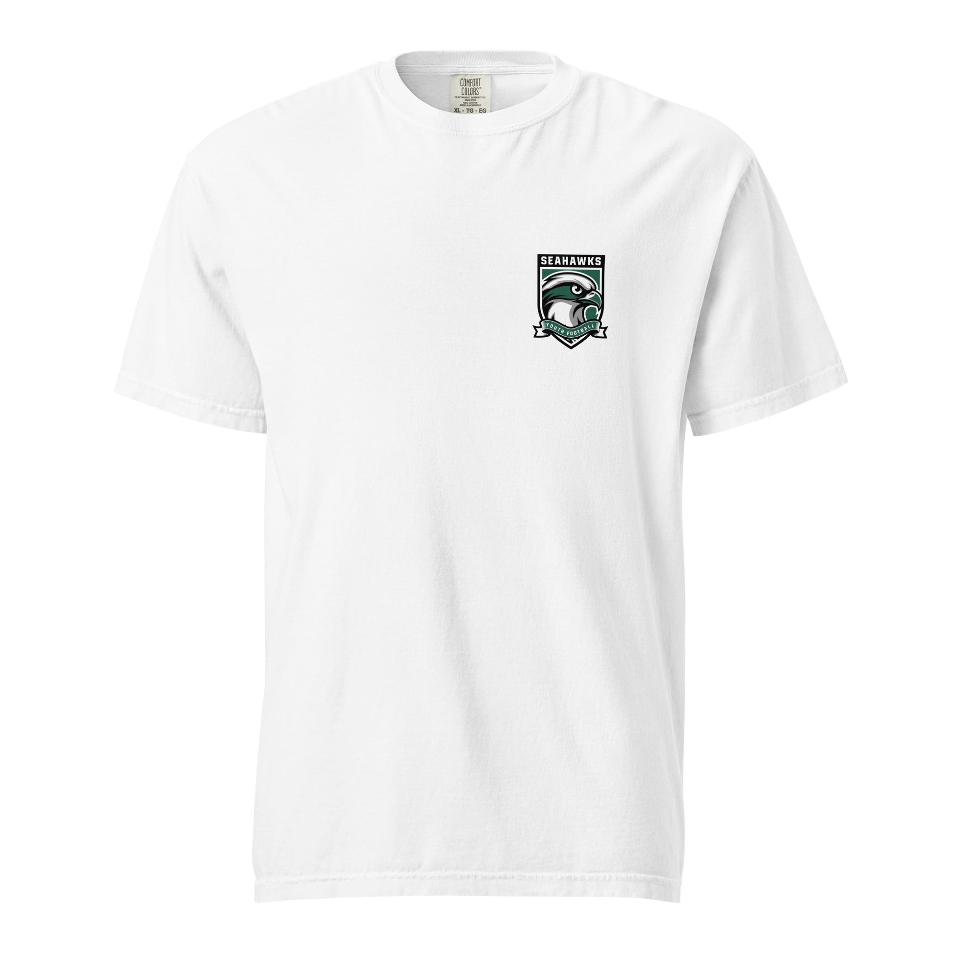 Signature | Comfort Colors T-Shirt | Seahawks Youth Football | Shield Logo