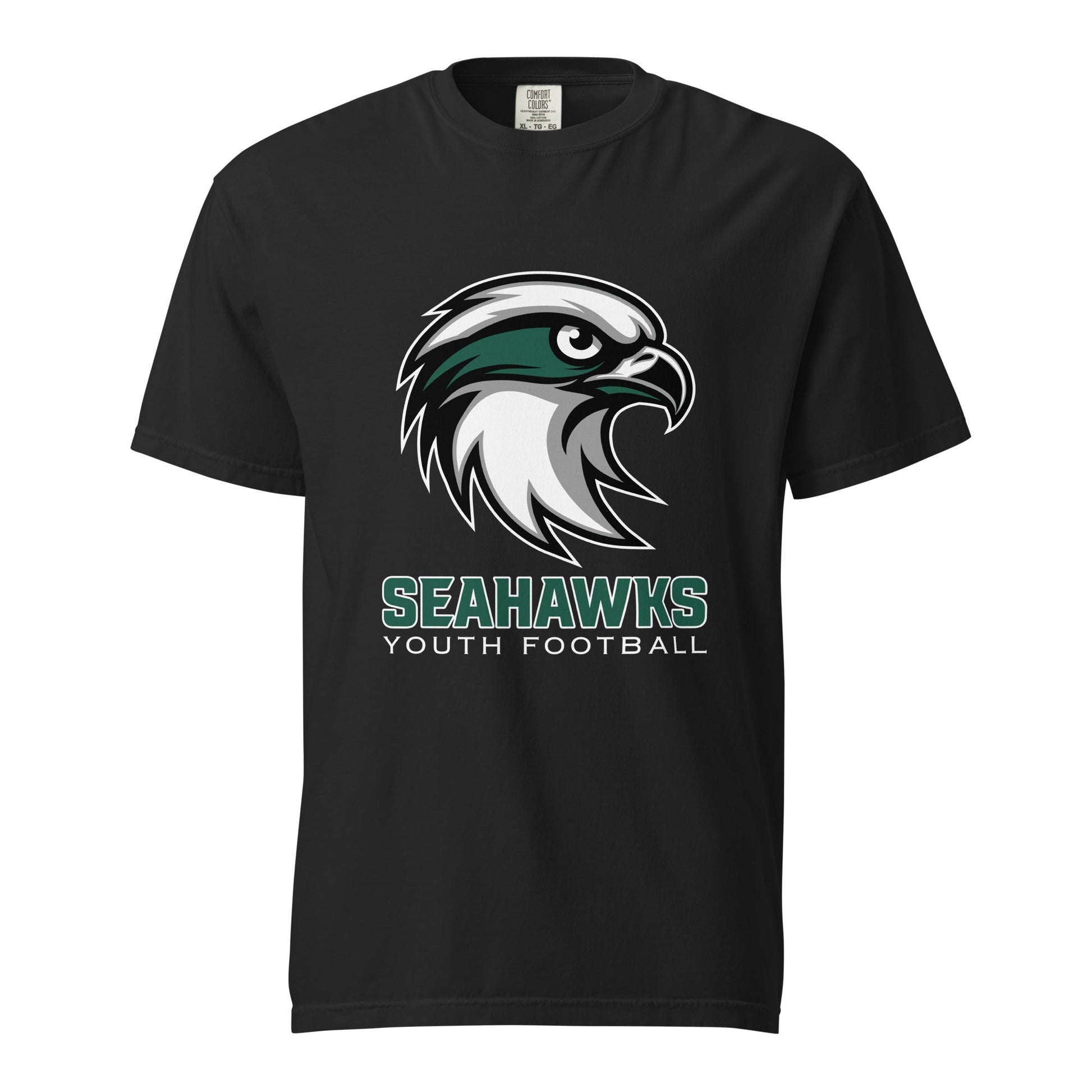 Signature | Comfort Colors T-Shirt | Seahawks Youth Football | SYF Logo