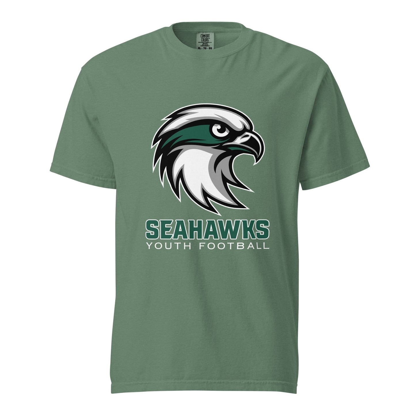 Signature | Comfort Colors T-Shirt | Seahawks Youth Football | SYF Pocket Logo