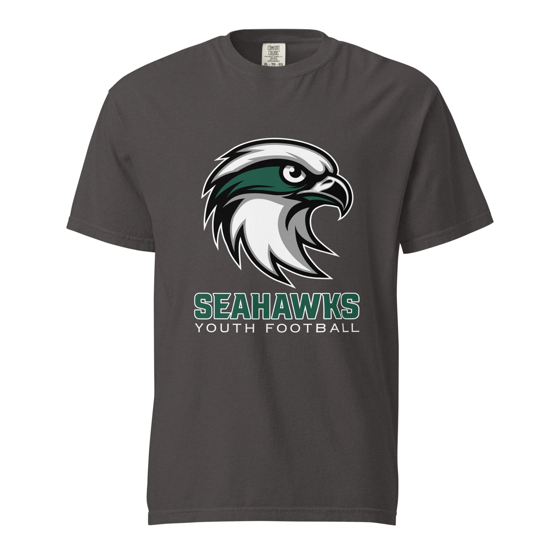 Signature | Comfort Colors T-Shirt | Seahawks Youth Football | SYF Pocket Logo
