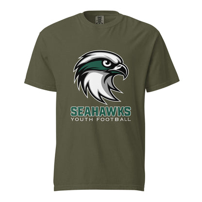 Signature | Comfort Colors T-Shirt | Seahawks Youth Football | SYF Pocket Logo