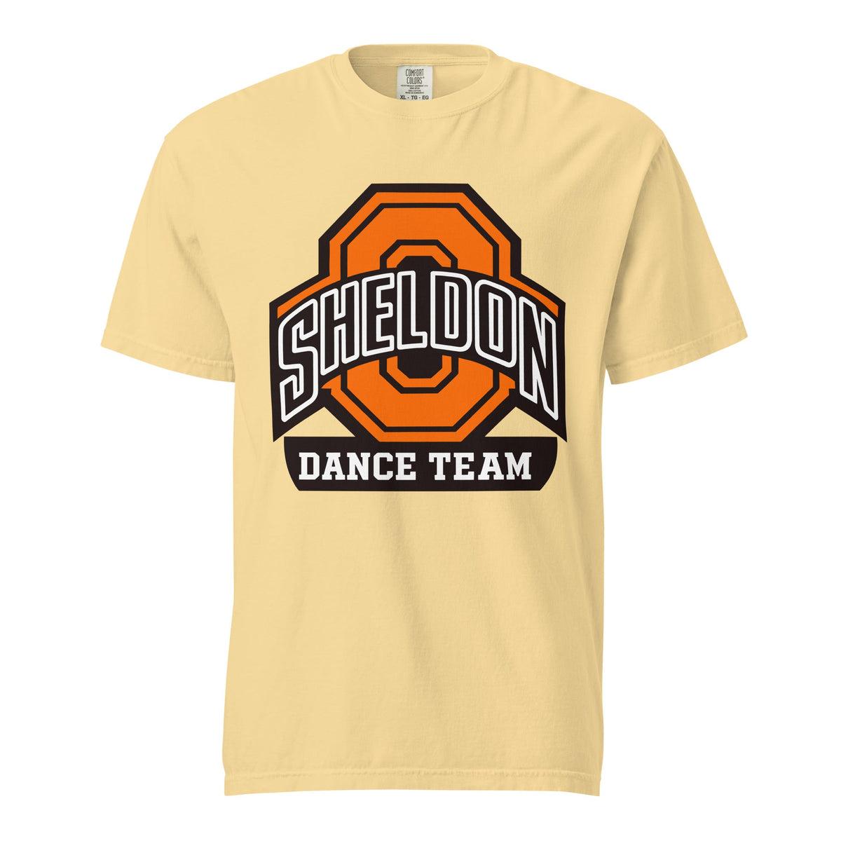 Signature | Comfort Colors T-Shirt | Sheldon Dance Team | Emblem Logo
