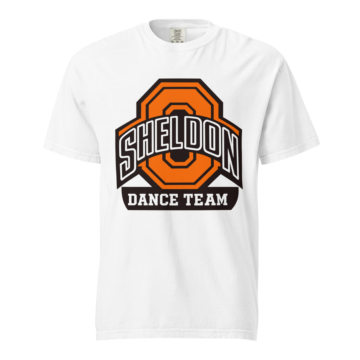 Signature | Comfort Colors T-Shirt | Sheldon Dance Team | Emblem Logo