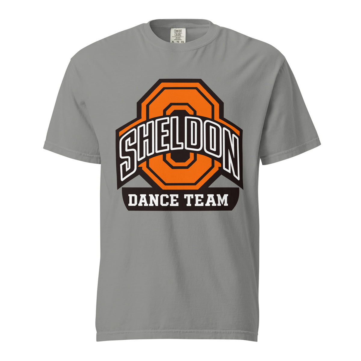 Signature | Comfort Colors T-Shirt | Sheldon Dance Team | Emblem Logo