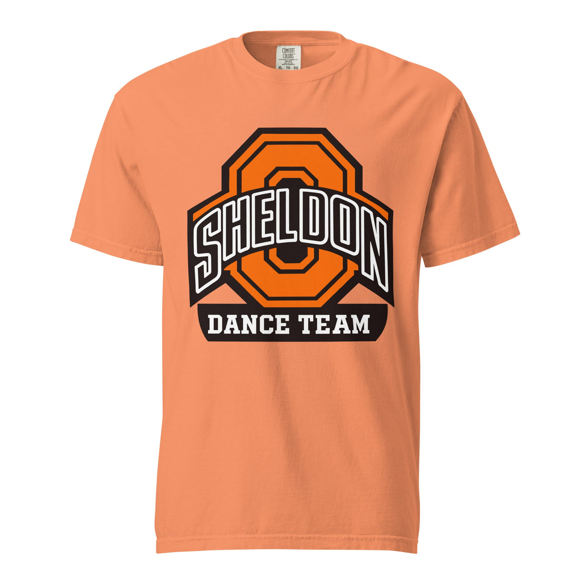 Signature | Comfort Colors T-Shirt | Sheldon Dance Team | Emblem Logo