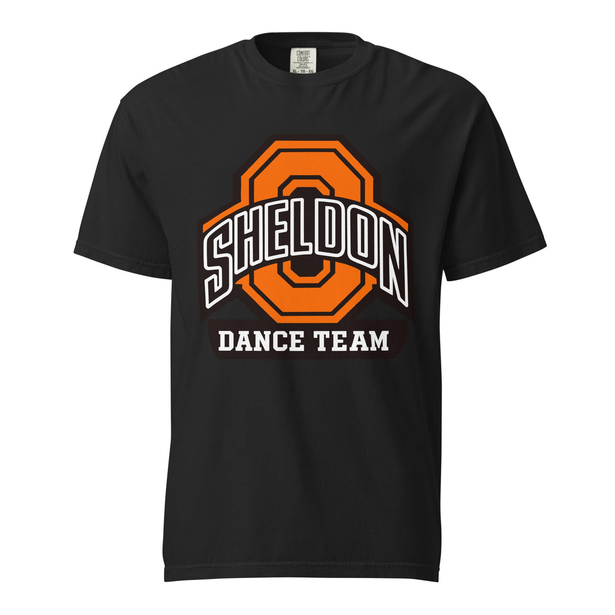 Signature | Comfort Colors T-Shirt | Sheldon Dance Team | Emblem Logo