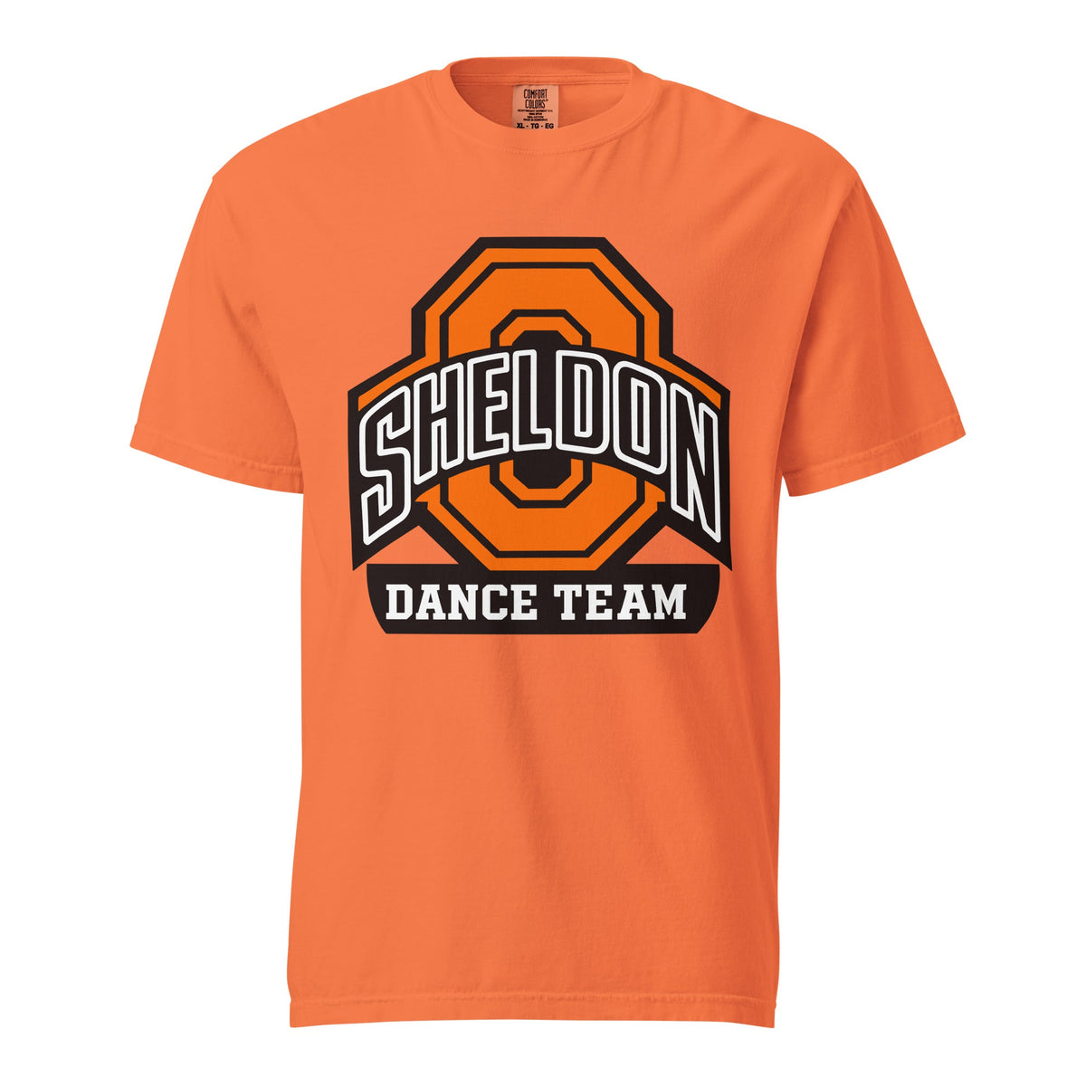 Signature | Comfort Colors T-Shirt | Sheldon Dance Team | Emblem Logo