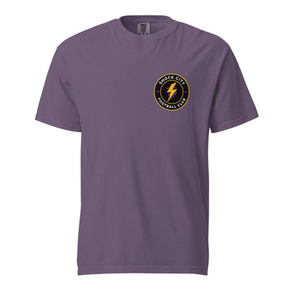 Signature | Comfort Colors T-Shirt | Shock City FC | Badge Logo