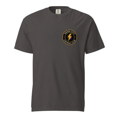 Signature | Comfort Colors T-Shirt | Shock City FC | Badge Logo