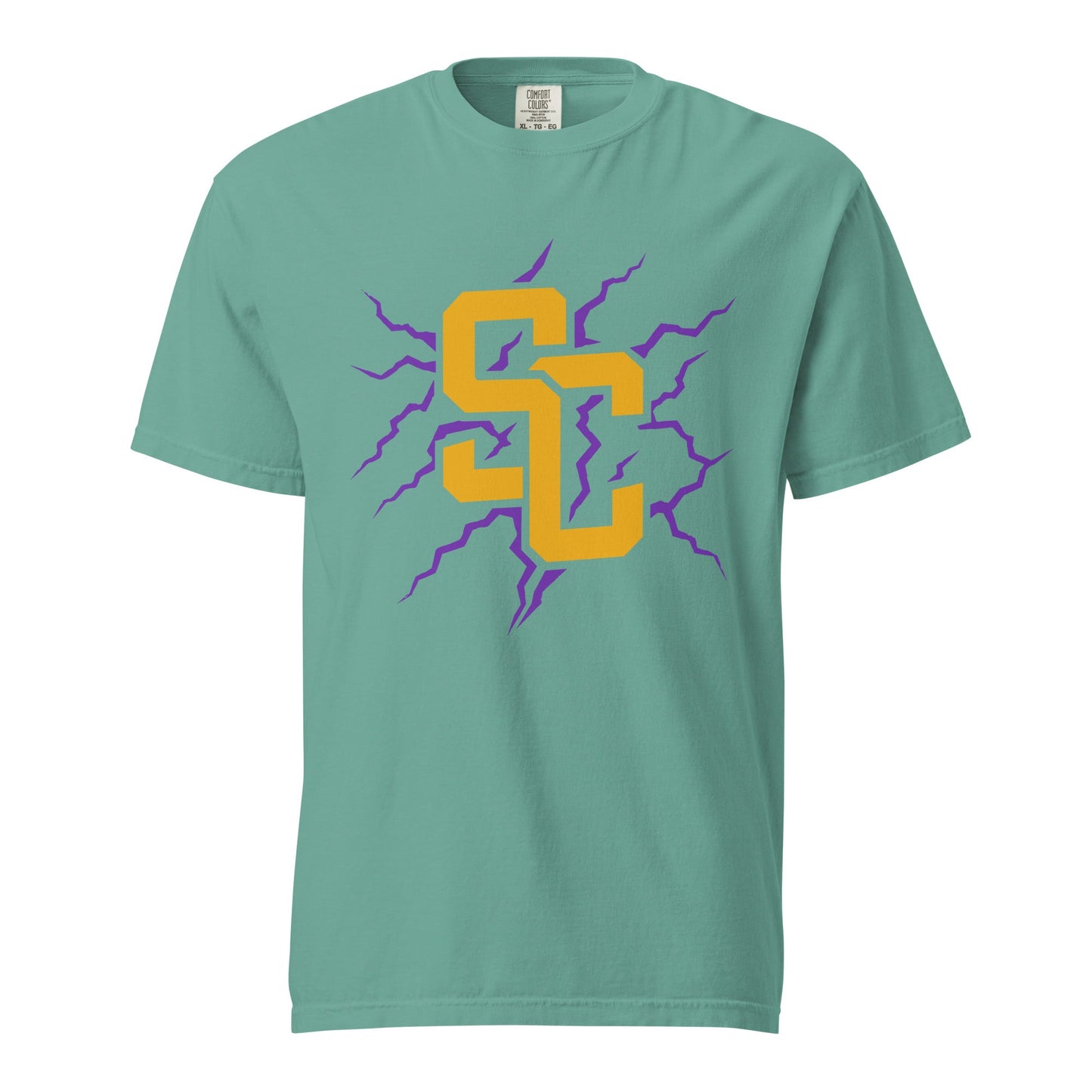 Signature | Comfort Colors T-Shirt | Shock City FC | SC Mark Logo
