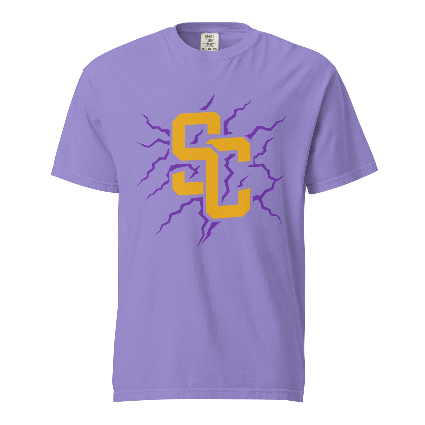 Signature | Comfort Colors T-Shirt | Shock City FC | SC Mark Logo