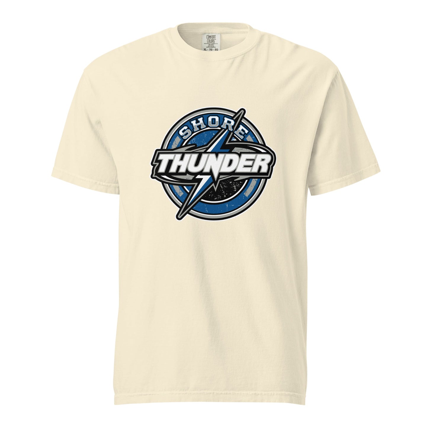 Signature | Comfort Colors T-Shirt | Shore Thunder LLC | Badge Logo