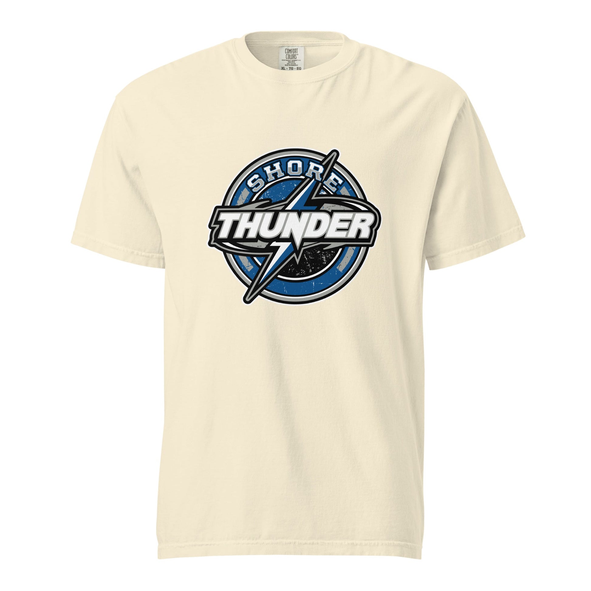 Signature | Comfort Colors T-Shirt | Shore Thunder LLC | Badge Logo