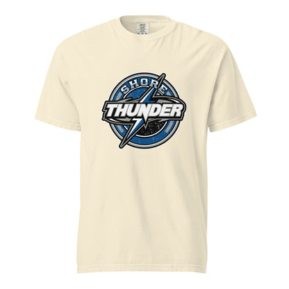 Signature | Comfort Colors T-Shirt | Shore Thunder LLC | Badge Logo