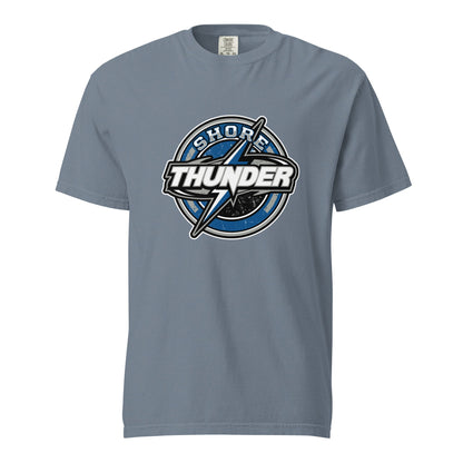 Signature | Comfort Colors T-Shirt | Shore Thunder LLC | Badge Logo