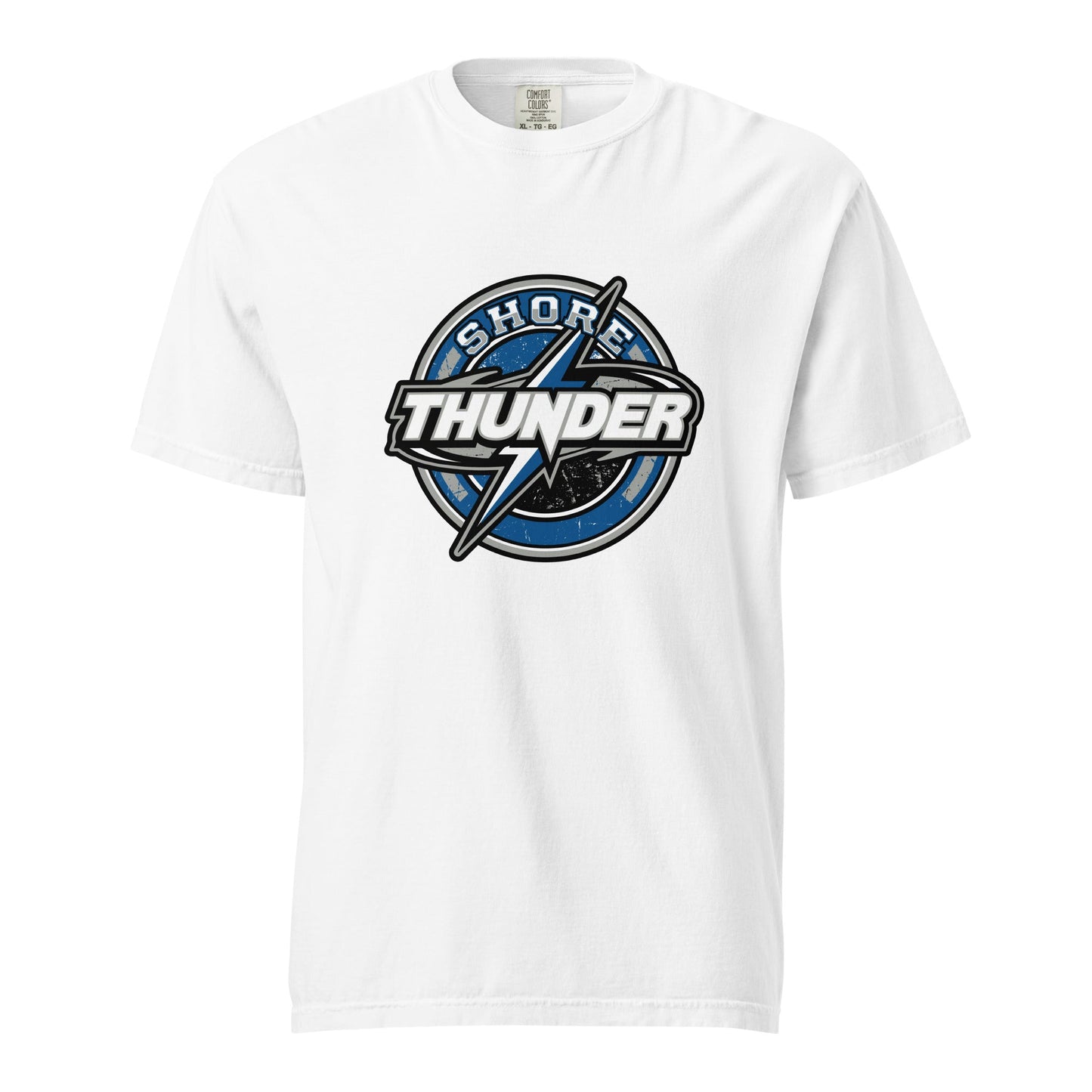 Signature | Comfort Colors T-Shirt | Shore Thunder LLC | Badge Logo