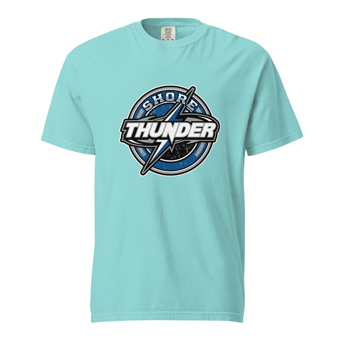 Signature | Comfort Colors T-Shirt | Shore Thunder LLC | Badge Logo