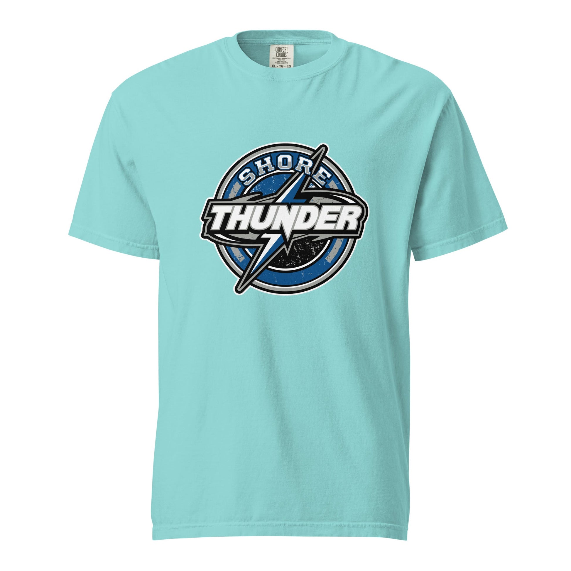 Signature | Comfort Colors T-Shirt | Shore Thunder LLC | Badge Logo