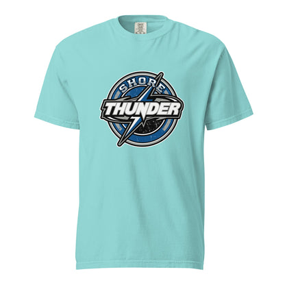 Signature | Comfort Colors T-Shirt | Shore Thunder LLC | Badge Logo