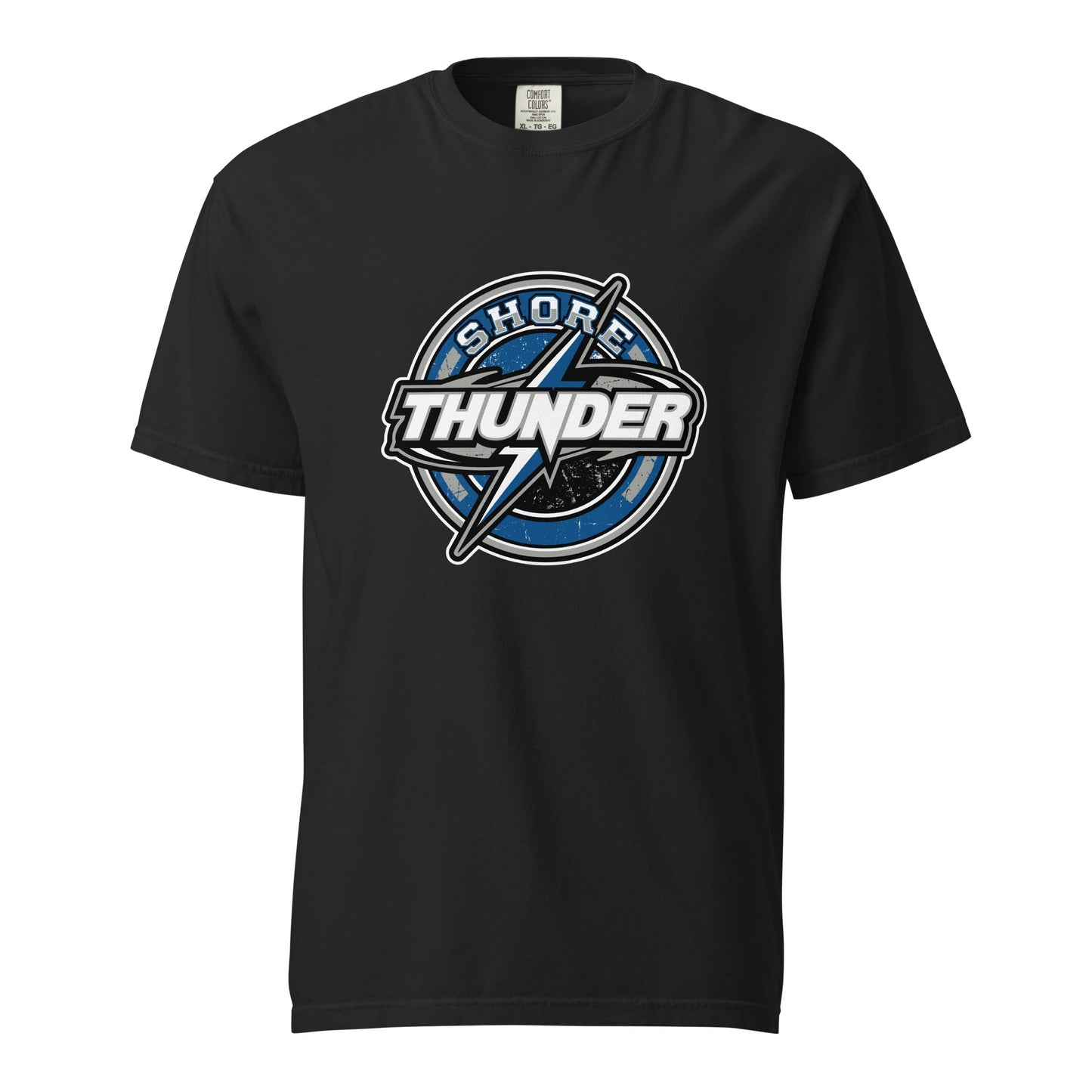 Signature | Comfort Colors T-Shirt | Shore Thunder LLC | Badge Logo