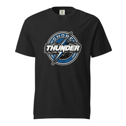 Signature | Comfort Colors T-Shirt | Shore Thunder LLC | Badge Logo