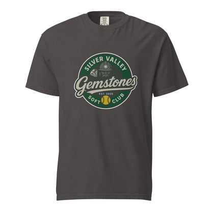 Signature | Comfort Colors T-Shirt | Silver Valley Gemstones | Badge Logo