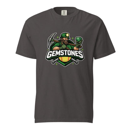 Signature | Comfort Colors T-Shirt | Silver Valley Gemstones | Emerald Valley Logo