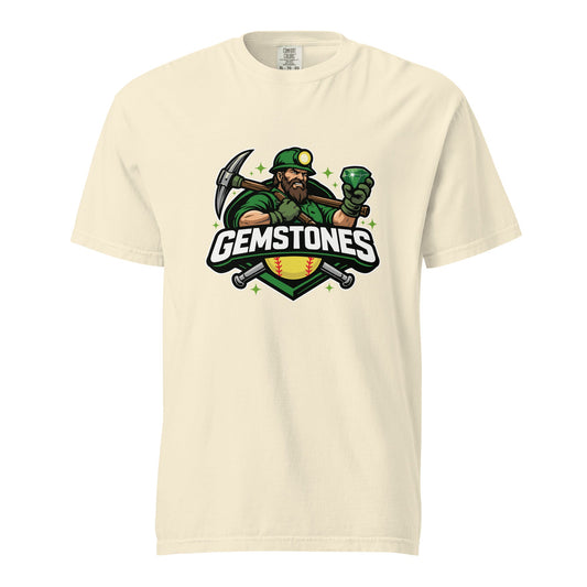 Signature | Comfort Colors T-Shirt | Silver Valley Gemstones | Emerald Valley Logo