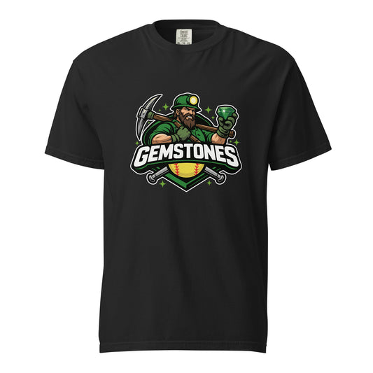 Signature | Comfort Colors T-Shirt | Silver Valley Gemstones | Emerald Valley Logo