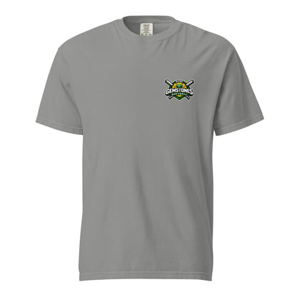 Signature | Comfort Colors T-Shirt | Silver Valley Gemstones | Vanguard Logo