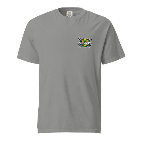 Signature | Comfort Colors T-Shirt | Silver Valley Gemstones | Vanguard Logo