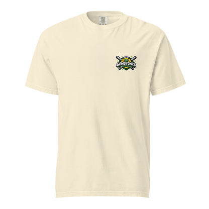 Signature | Comfort Colors T-Shirt | Silver Valley Gemstones | Vanguard Logo