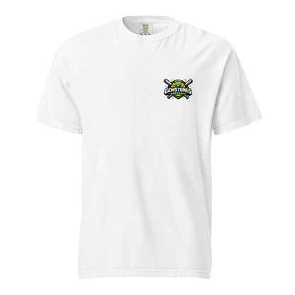 Signature | Comfort Colors T-Shirt | Silver Valley Gemstones | Vanguard Logo