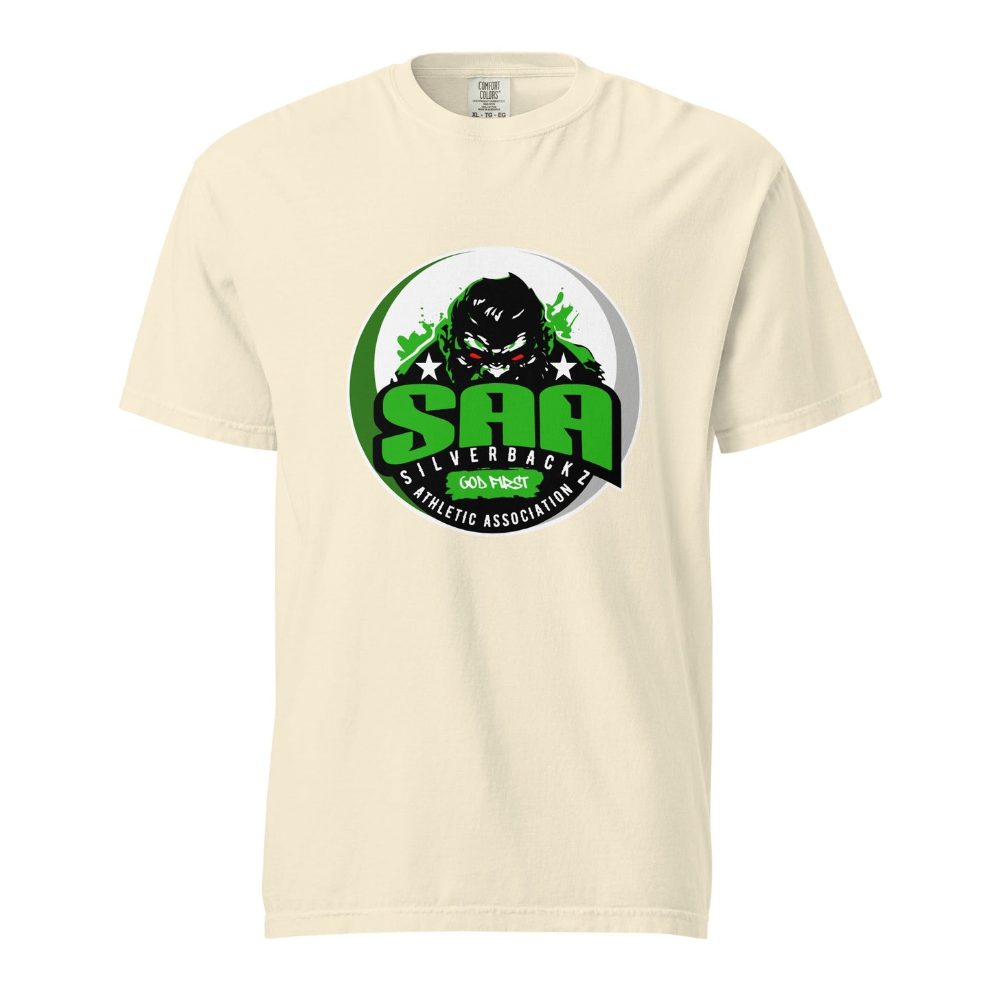 Signature | Comfort Colors T-Shirt | Silverbackz Athletic Association LLC | Silverback Logo