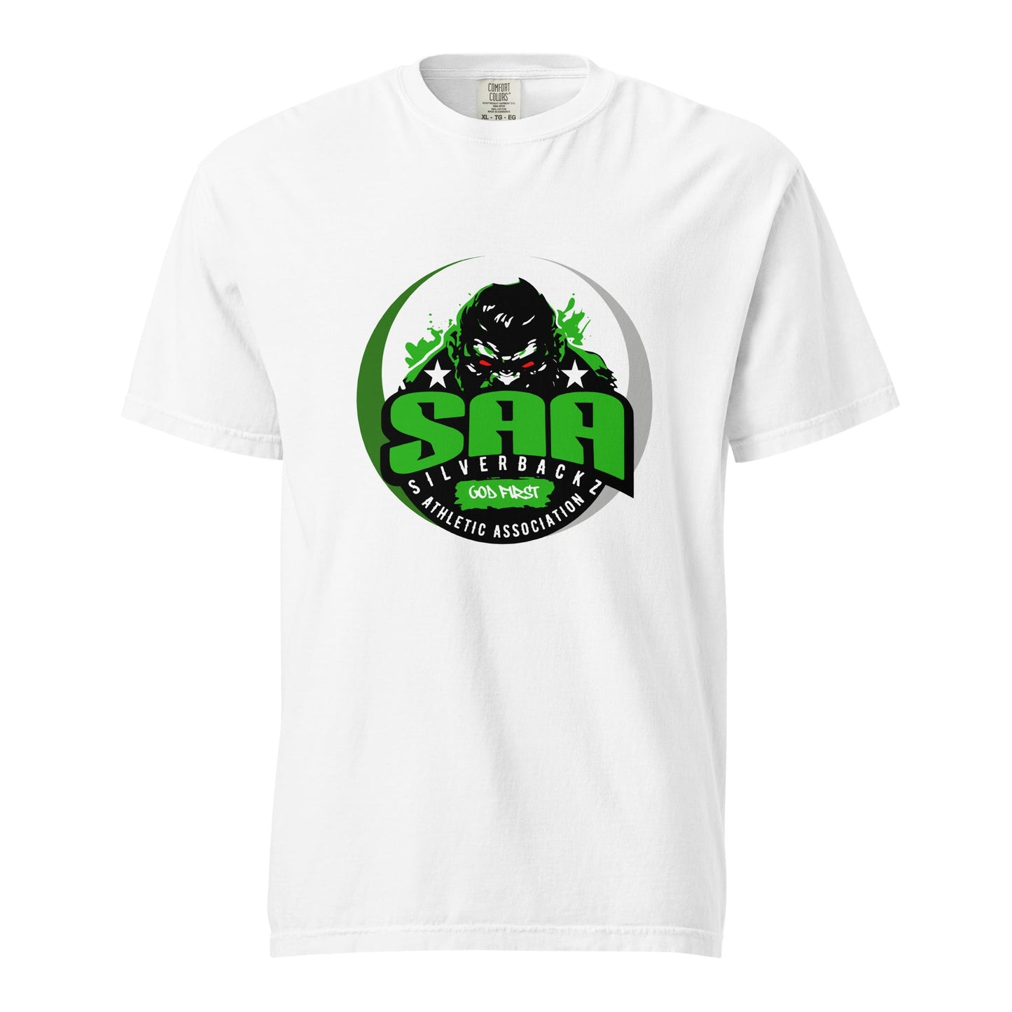 Signature | Comfort Colors T-Shirt | Silverbackz Athletic Association LLC | Silverback Logo