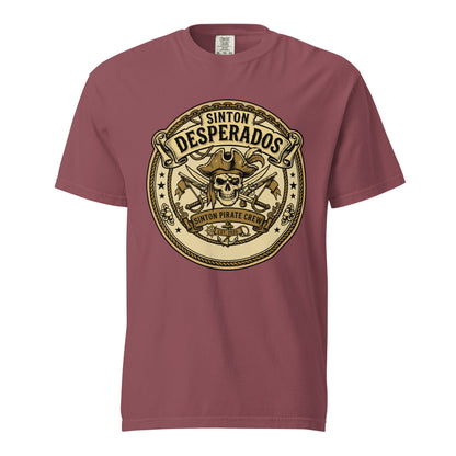 Signature | Comfort Colors T-Shirt | Sinton Desperados Baseball | Badge Logo