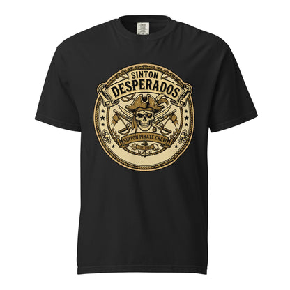Signature | Comfort Colors T-Shirt | Sinton Desperados Baseball | Badge Logo