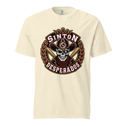 Signature | Comfort Colors T-Shirt | Sinton Desperados Baseball | Ridge Varsity Logo