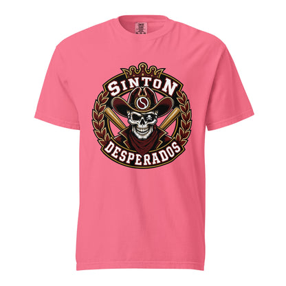 Signature | Comfort Colors T-Shirt | Sinton Desperados Baseball | Ridge Varsity Logo