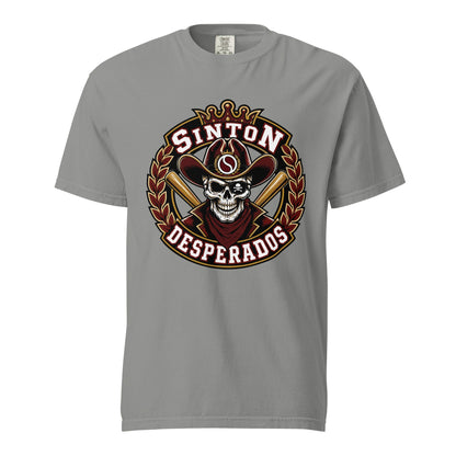 Signature | Comfort Colors T-Shirt | Sinton Desperados Baseball | Ridge Varsity Logo