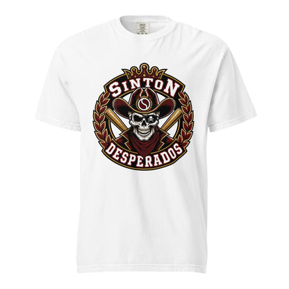 Signature | Comfort Colors T-Shirt | Sinton Desperados Baseball | Ridge Varsity Logo