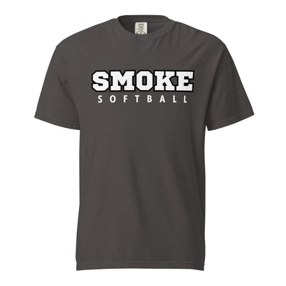 Signature | Comfort Colors T-Shirt | Smoke 14U Softball | Crest Logo