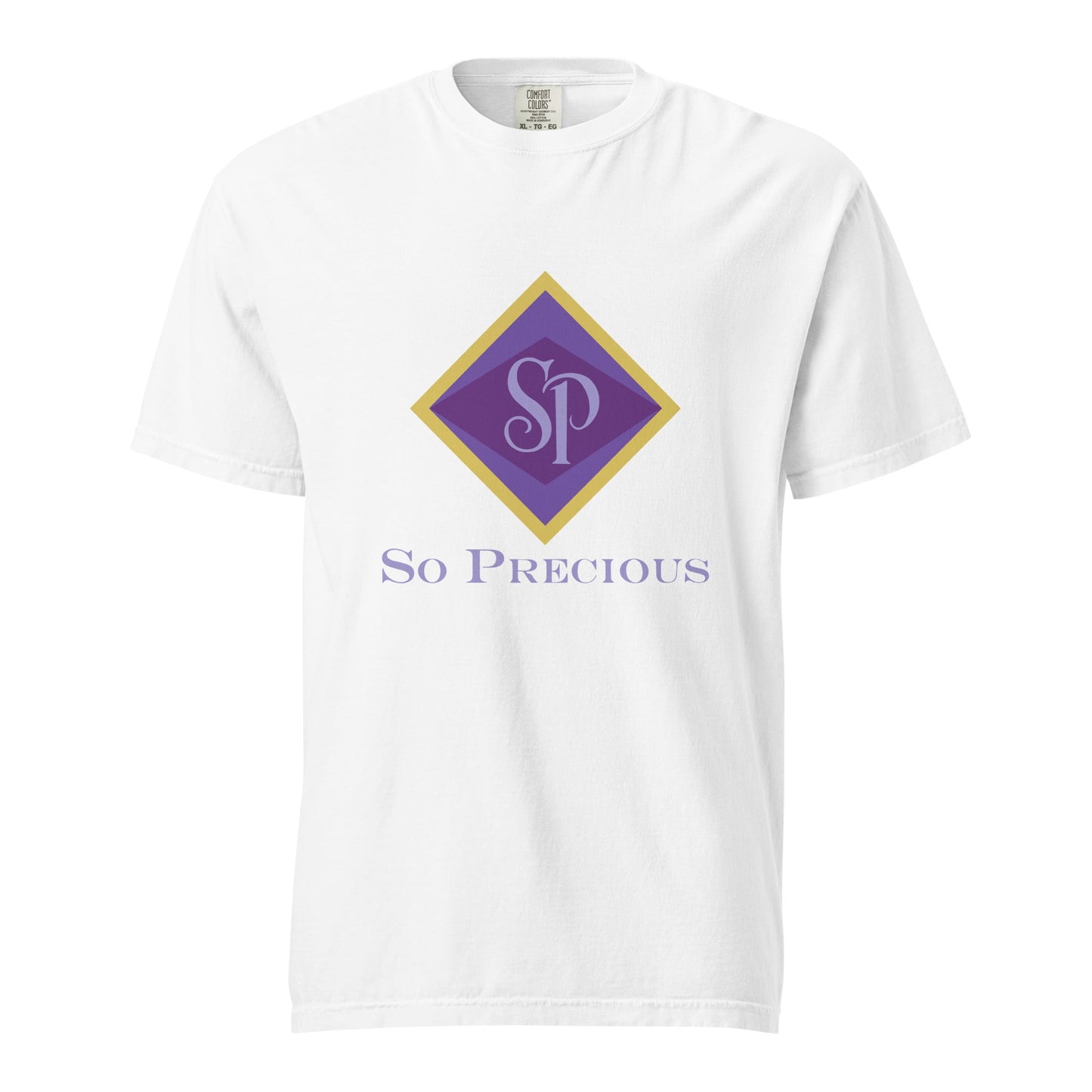 Signature | Comfort Colors T-Shirt | So Precious Goods | Amethyst Aura Logo