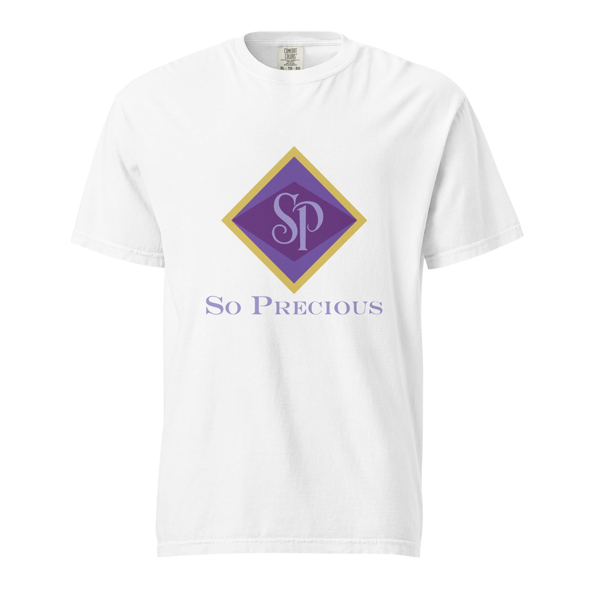 Signature | Comfort Colors T-Shirt | So Precious Goods | Amethyst Aura Logo