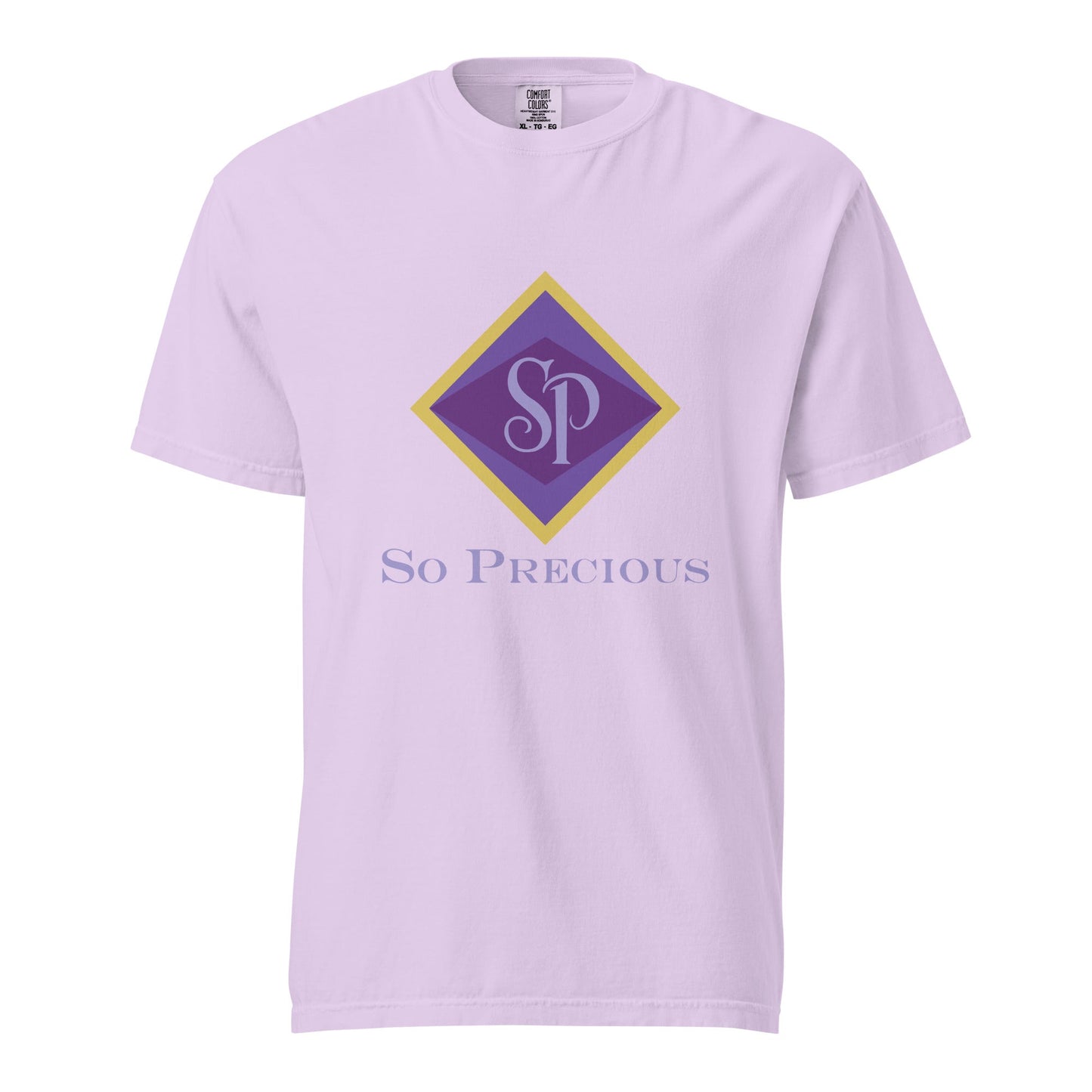 Signature | Comfort Colors T-Shirt | So Precious Goods | Amethyst Aura Logo