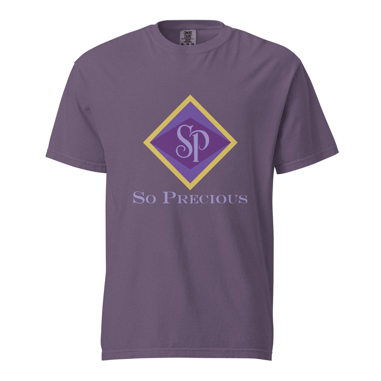 Signature | Comfort Colors T-Shirt | So Precious Goods | Amethyst Aura Logo