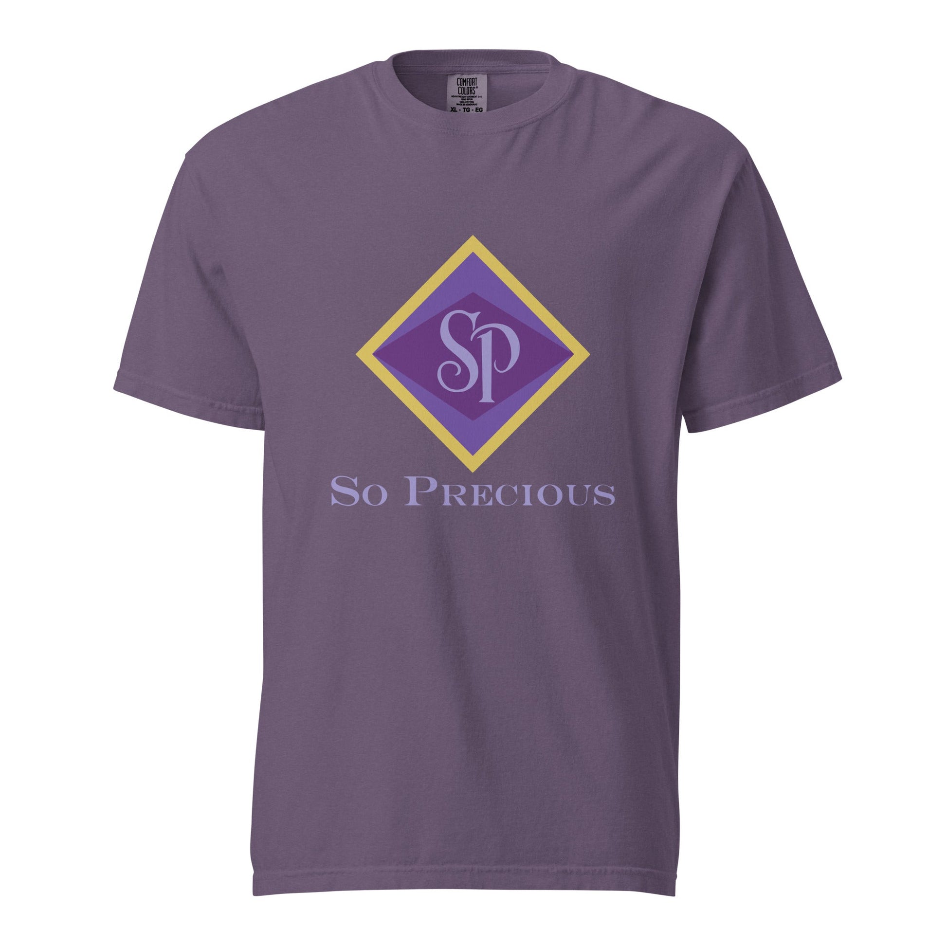 Signature | Comfort Colors T-Shirt | So Precious Goods | Amethyst Aura Logo