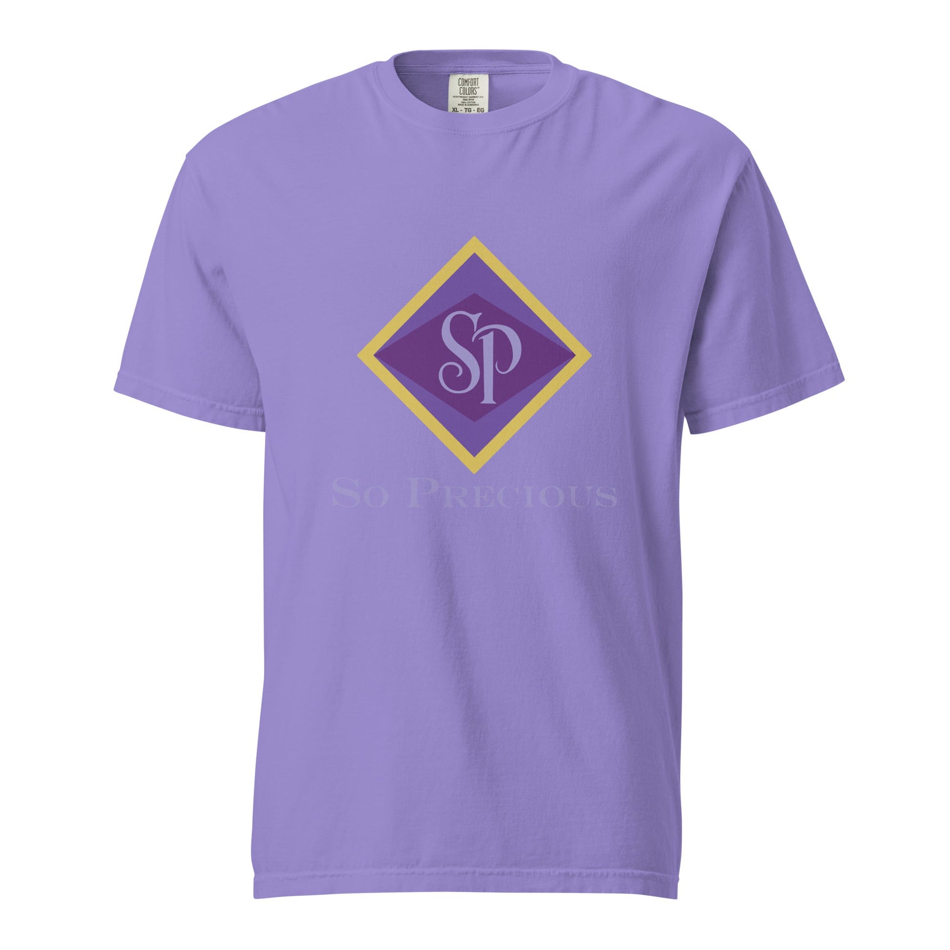 Signature | Comfort Colors T-Shirt | So Precious Goods | Amethyst Aura Logo